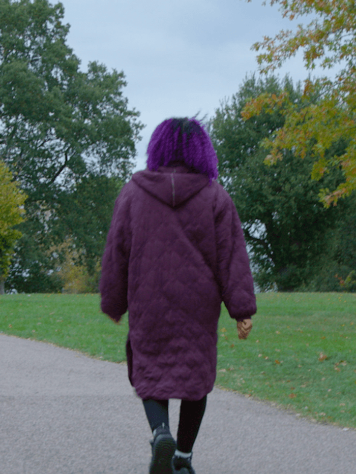 Jendella walking