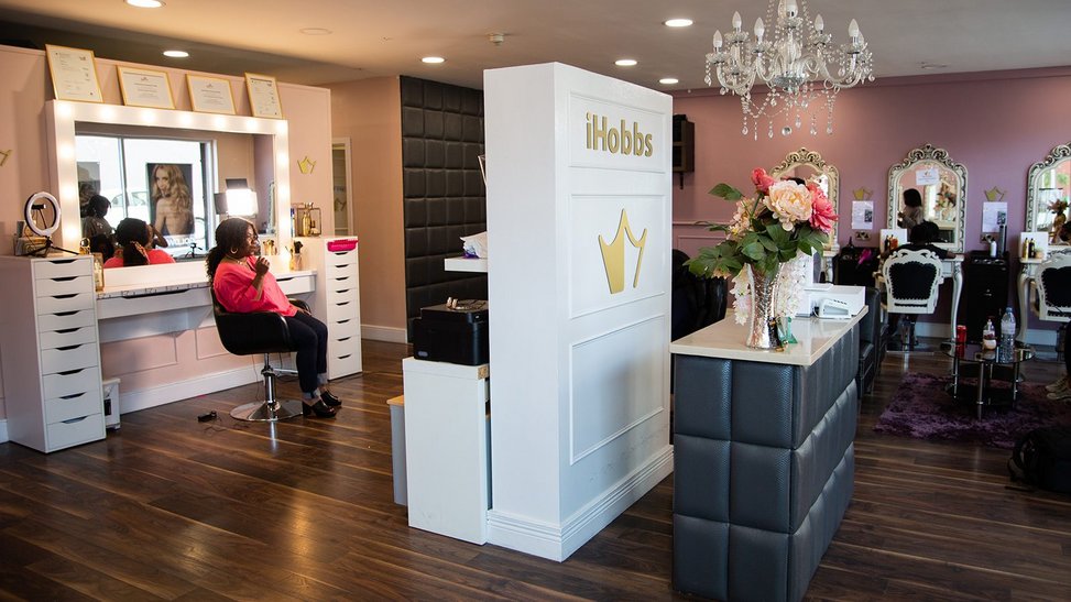 Interior of iHobbs Salon